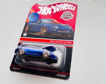 Toyota Supra, Blue Hot Wheels RLC Edition, Rare Diecast