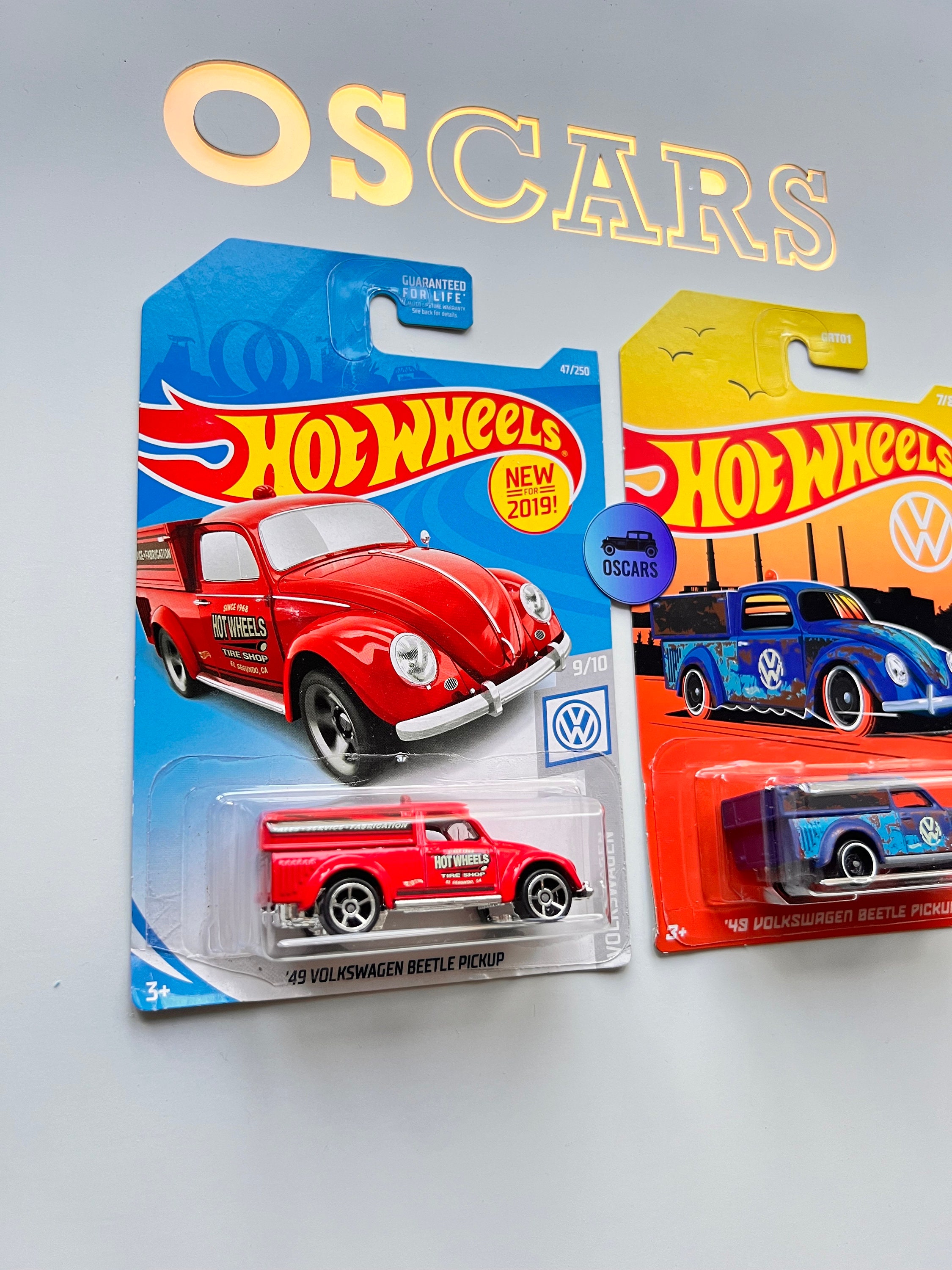 Hotwheels '49 Volkswagen Beetle Pickup Diecast Car Set! Grate Gift