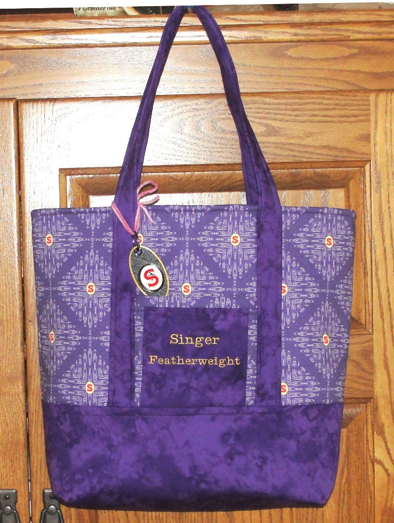 Purple Patch Tote Bag