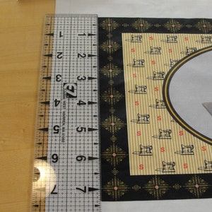 Panel Set (2) Custom Featherweight Sewing Machine Themed Cotton Panel ...