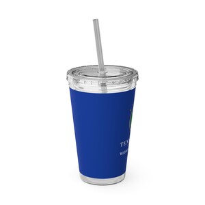 Personalized Tennis Tumbler with Straw, Custom Club Name 16 oz Acrylic Cup, Tennis Team Gift zdjęcie 7