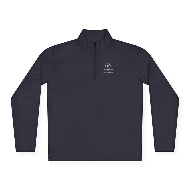 Sudadera de golf personalizada con cremallera hasta el cuello, nombre de grupo personalizado, regalo de Navidad para la liga imagen 5
