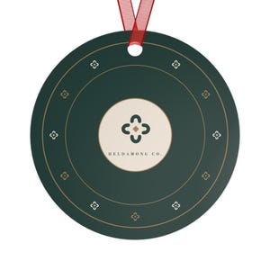 Personalized Mahjong Christmas Ornament, Custom Club Name Mah Jongg Gift image 5