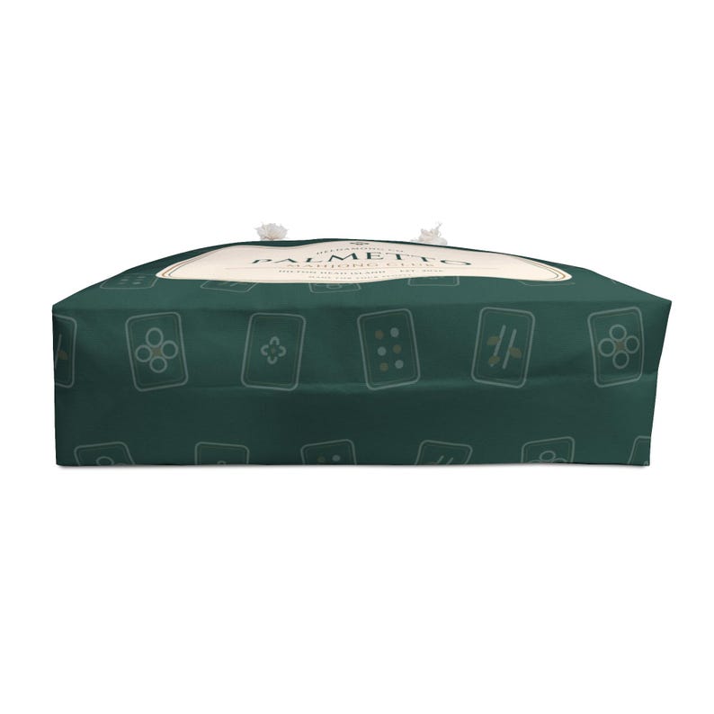 Mahjong Weekender Bag, Palmetto Club Travel Tote, Hilton Head Island Gift image 10