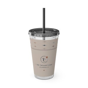 Gobelet isotherme de golf avec paille, 473 ml (16 oz), en acrylique à double paroi, cadeau de Noël image 7