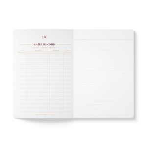 Canasta Score Journal, Card Night Notebook, Game Player Christmas Gift image 8
