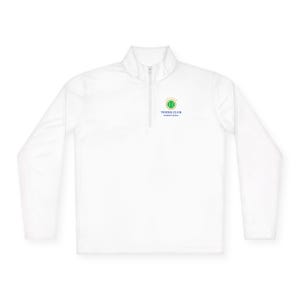 Personalized Tennis Quarter-Zip Pullover, Custom Club Name, Tennis Team Gift afbeelding 8