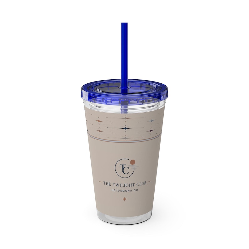 Gobelet isotherme de golf avec paille, 473 ml (16 oz), en acrylique à double paroi, cadeau de Noël image 9