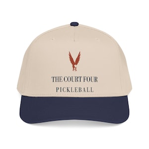 Personalized Pickleball Cap, Custom Club Name Hat, The Erne Club Crest, Gift for Pickleball Players and Teams image 9