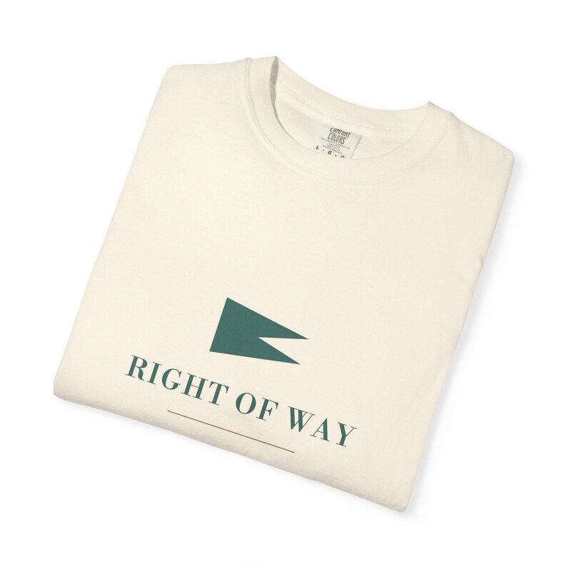 Sailing Club T-Shirt, Right of Way Rules Chart, Regatta Christmas Gift image 4