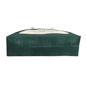 Bolsa de viagem personalizada para Mahjong, sacola de viagem personalizada para clubes, presente para grupos de Mahjong imagem 11