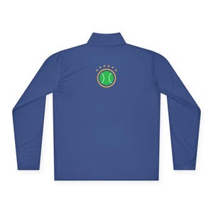 Personalized Tennis Quarter-Zip Pullover, Custom Club Name, Tennis Team Gift afbeelding 11