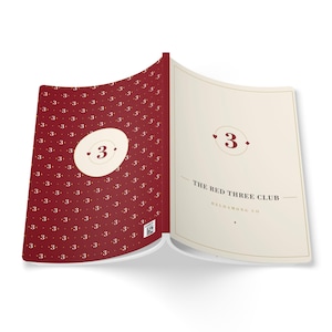 Canasta Score Journal, Card Night Notebook, Game Player Christmas Gift image 10