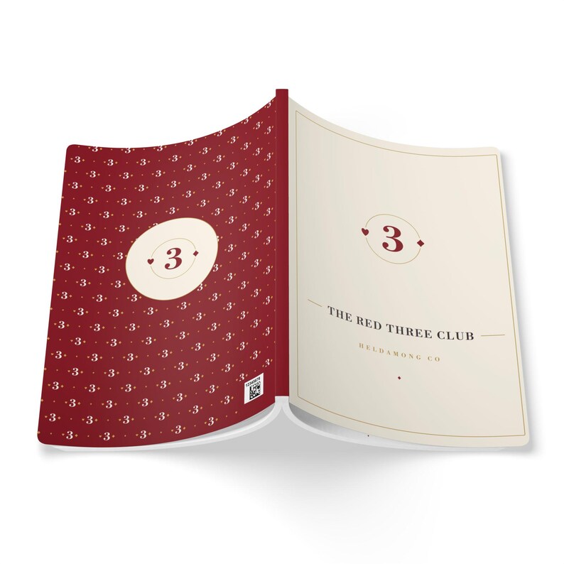 Canasta Score Journal, Card Night Notebook, Game Player Christmas Gift image 10