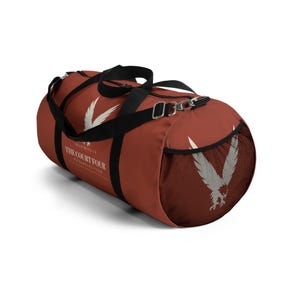 Personalisierte Pickleball-Sporttasche, Sporttasche mit individuellem Vereinsnamen, Erne Club-Wappen, große 23-Zoll-Wochenend-Reisetasche, Geschenk für Spieler Bild 12