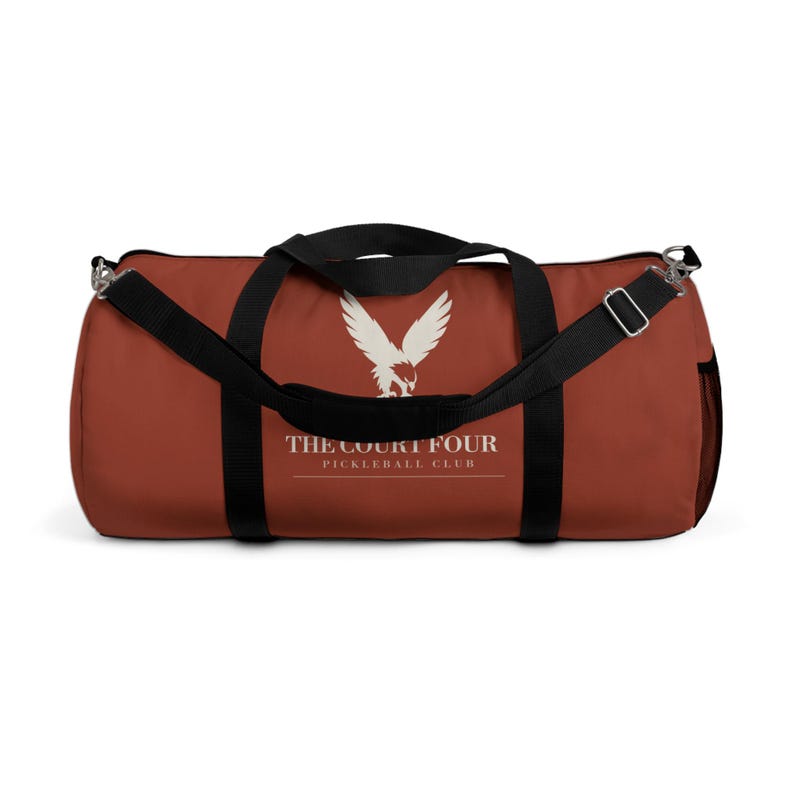 Personalisierte Pickleball-Sporttasche, Sporttasche mit individuellem Vereinsnamen, Erne Club-Wappen, große 23-Zoll-Wochenend-Reisetasche, Geschenk für Spieler Bild 10