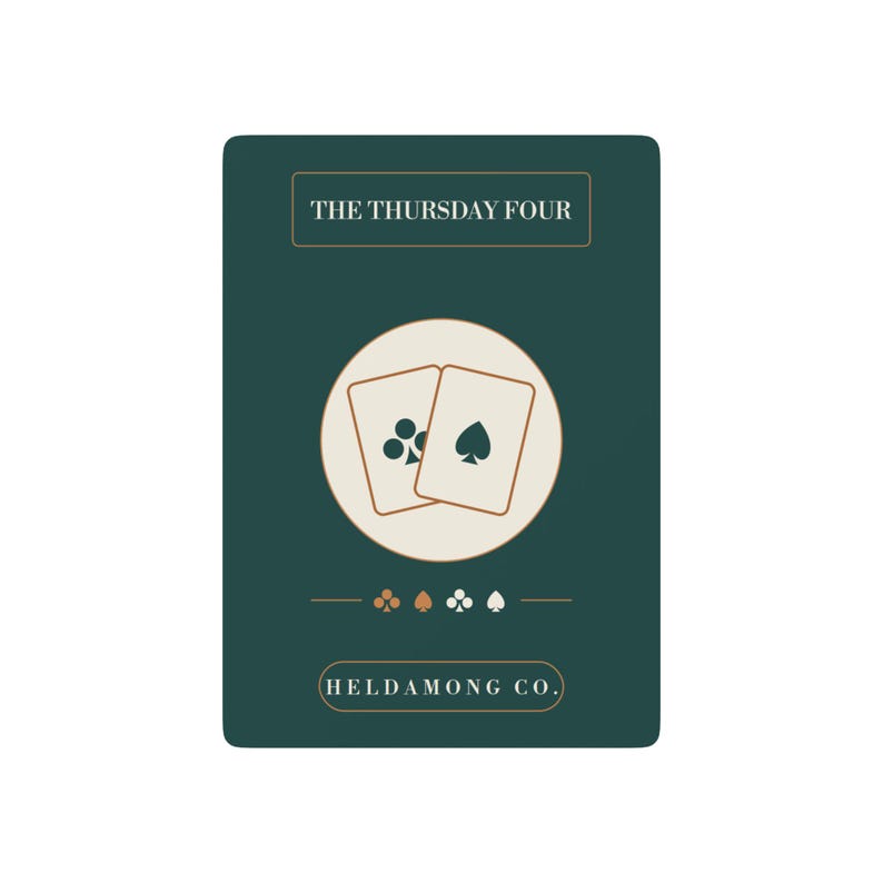 Baraja de cartas Euchre personalizada, con el nombre del club a medida, regalo de Navidad para juegos de cartas. imagen 2