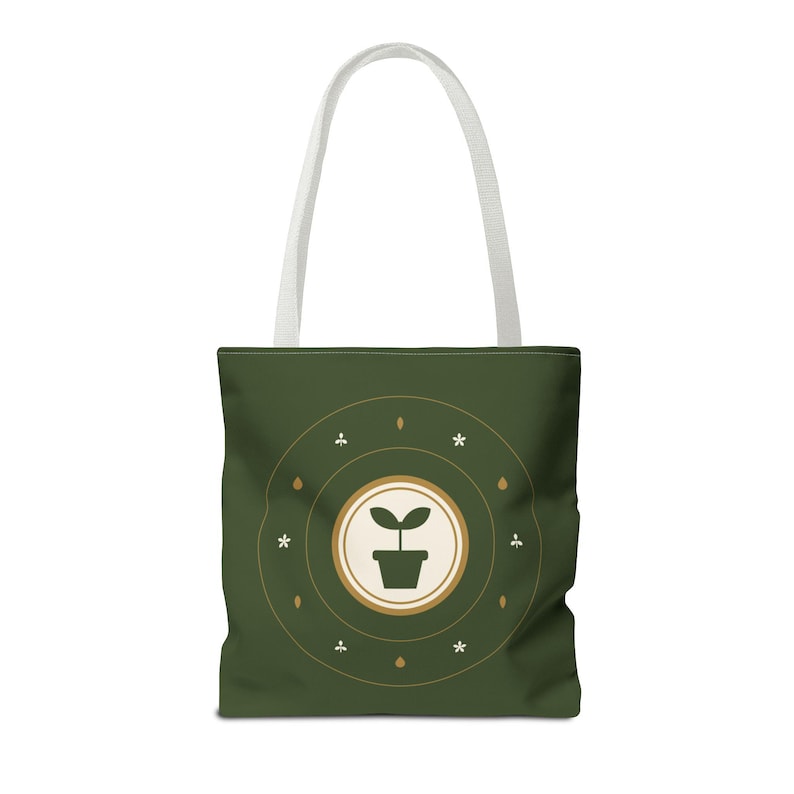 Gepersonaliseerde draagtas voor tuinclubs, met clubnaam, 16x16 cm, cadeau voor tuinliefhebbers afbeelding 17