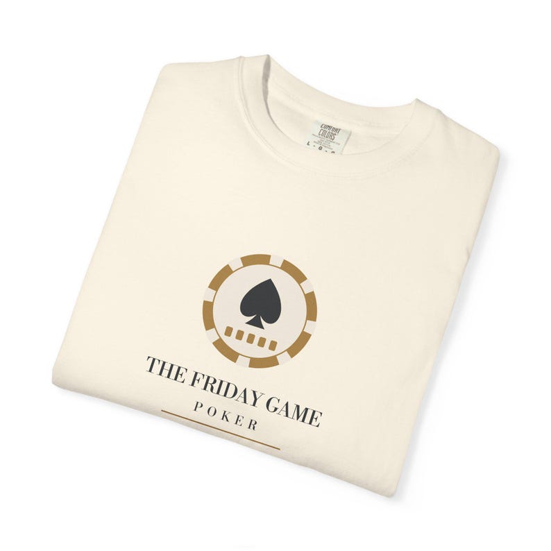 Personalized Poker Club Shirt, Custom Name Tee, Comfort Colors Poker Night Christmas Gift image 11