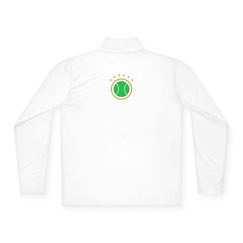 Personalized Tennis Quarter-Zip Pullover, Custom Club Name, Tennis Team Gift afbeelding 9
