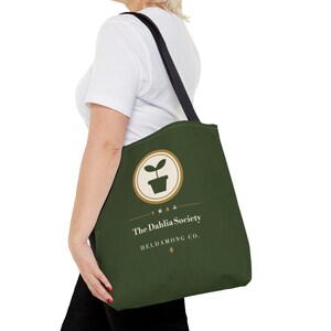 Gepersonaliseerde draagtas voor tuinclubs, met clubnaam, 16x16 cm, cadeau voor tuinliefhebbers afbeelding 5