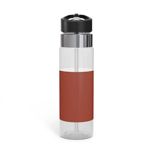 Botella de agua personalizada para pickleball, botella deportiva de 20 oz con pajita y nombre del club personalizado, escudo del club Erne, regalo para jugadores. imagen 9