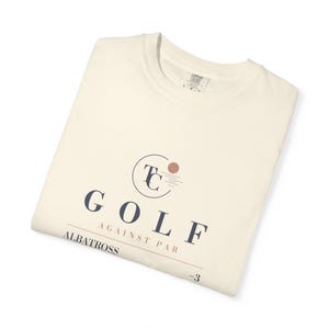 Golf Scoring Terms Tee, Against Par Reference Shirt, Comfort Colors Christmas Gift image 4