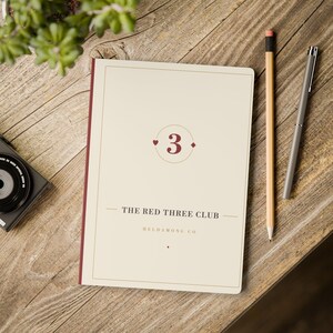 Canasta Score Journal, Card Night Notebook, Game Player Christmas Gift image 15