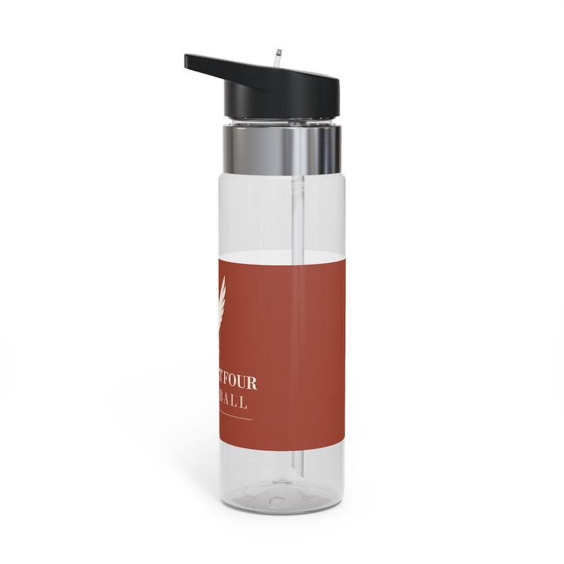 Botella de agua personalizada para pickleball, botella deportiva de 20 oz con pajita y nombre del club personalizado, escudo del club Erne, regalo para jugadores. imagen 10