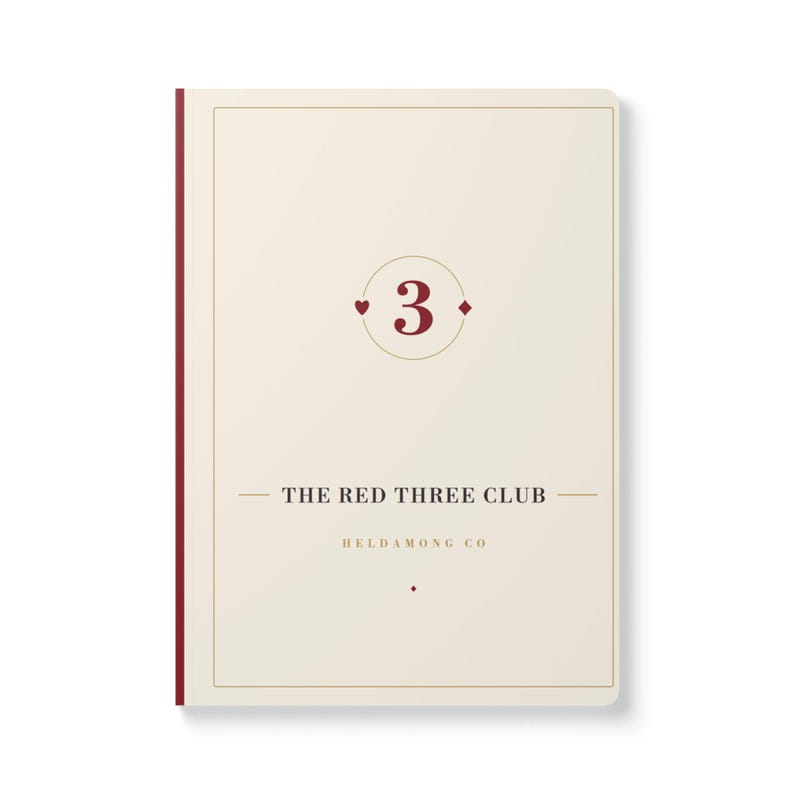 Canasta Score Journal, Card Night Notebook, Game Player Christmas Gift image 3