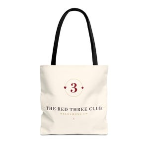 Canasta Tote Bag, 16x16 Polyester Card Game Night Christmas Gift image 2