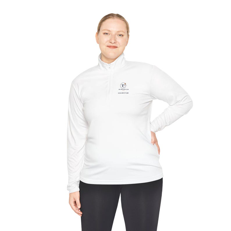 Sudadera de golf personalizada con cremallera hasta el cuello, nombre de grupo personalizado, regalo de Navidad para la liga imagen 6