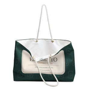Bolsa de viagem personalizada para Mahjong, sacola de viagem personalizada para clubes, presente para grupos de Mahjong imagem 10