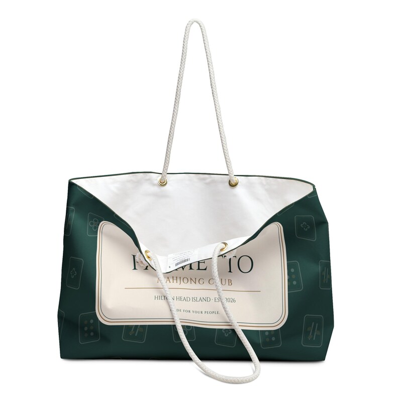 Bolsa de viagem personalizada para Mahjong, sacola de viagem personalizada para clubes, presente para grupos de Mahjong imagem 10