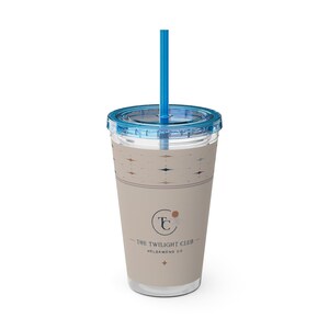 Gobelet isotherme de golf avec paille, 473 ml (16 oz), en acrylique à double paroi, cadeau de Noël image 8