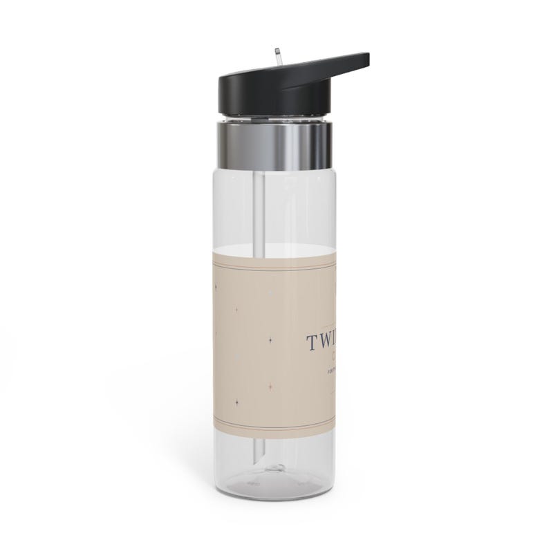 Personalized Golf League Water Bottle, Custom Group Name, 20 oz Tritan with Straw image 7