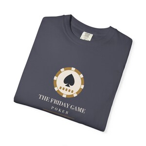 Personalized Poker Club Shirt, Custom Name Tee, Comfort Colors Poker Night Christmas Gift image 10