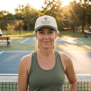 Personalized Pickleball Cap, Custom Club Name Hat, The Erne Club Crest, Gift for Pickleball Players and Teams image 2