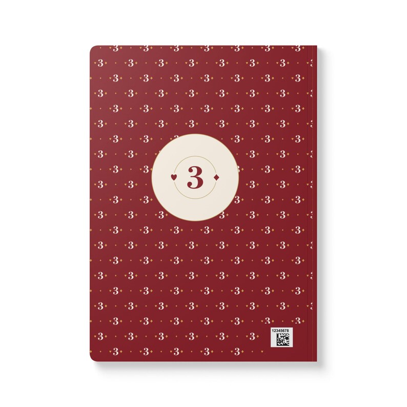 Canasta Score Journal, Card Night Notebook, Game Player Christmas Gift image 4