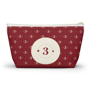 Canasta-Zubehörtasche, Kartenspiel-Organizer, große Reißverschlusstasche – Weihnachtsgeschenk Bild 10