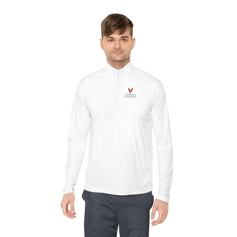Pull-over à col zippé personnalisé pour pickleball, nom du club personnalisé, The Erne Club, cadeau pour les équipes de pickleball image 14