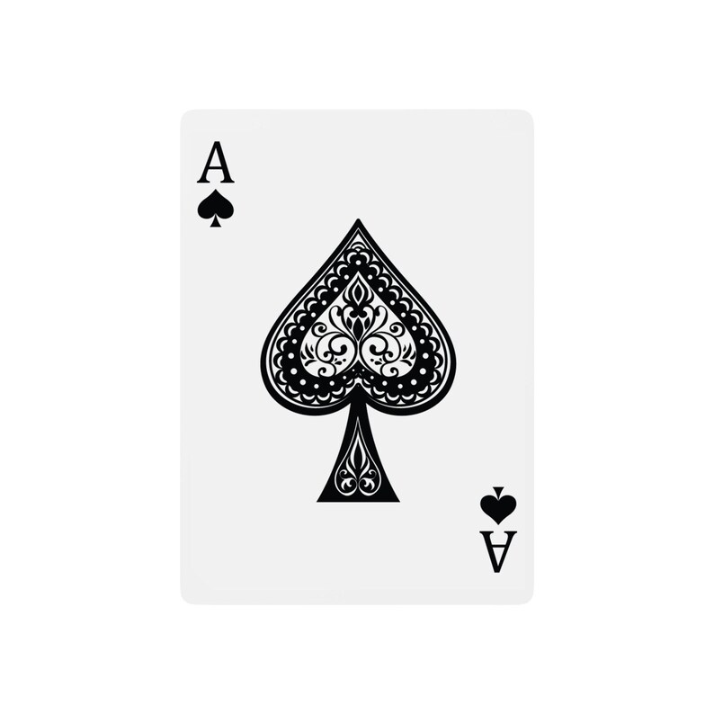 Personalized Canasta Deck, Custom Club Name, Oxblood Gold Detail (52 Cards) image 4