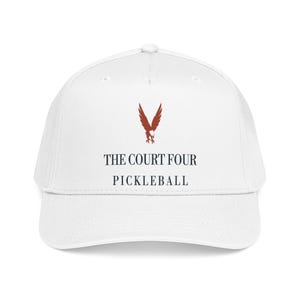 Personalized Pickleball Cap, Custom Club Name Hat, The Erne Club Crest, Gift for Pickleball Players and Teams image 10
