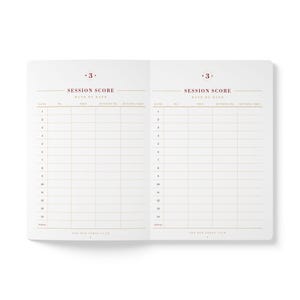 Canasta Score Journal, Card Night Notebook, Game Player Christmas Gift image 7