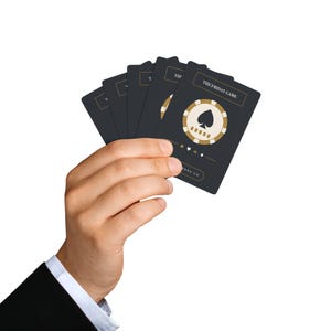 Personalized Poker Playing Cards, Custom Club Name Deck, Game Night Christmas Gift image 6