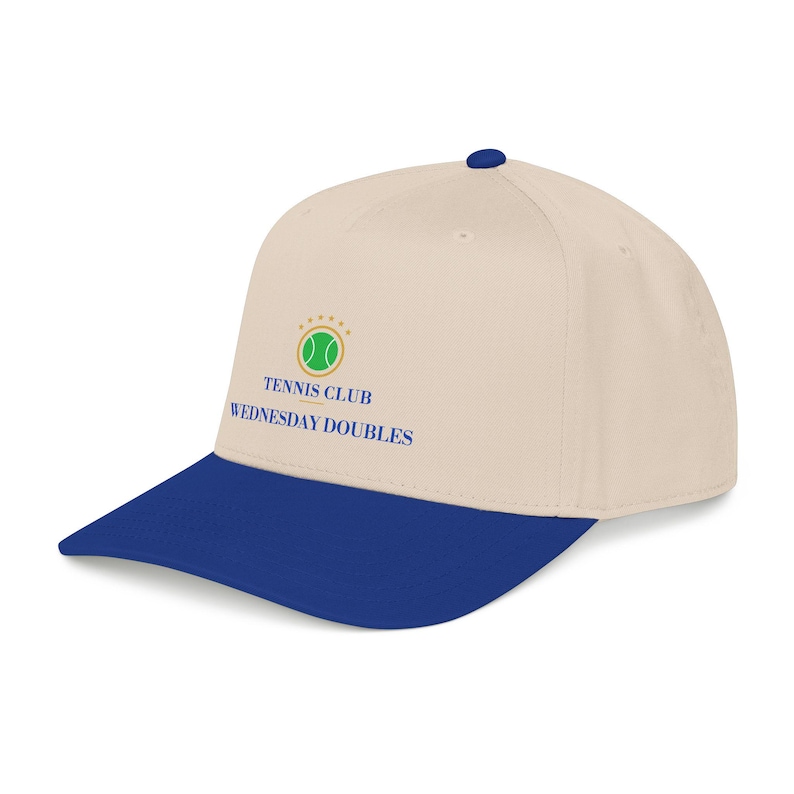 Personalized Tennis Cap, Custom Club Name Hat, Tennis Team Gift, Gift for Tennis Players afbeelding 10
