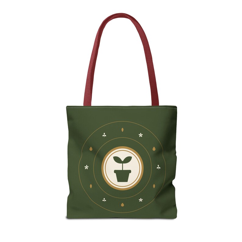 Gepersonaliseerde draagtas voor tuinclubs, met clubnaam, 16x16 cm, cadeau voor tuinliefhebbers afbeelding 11