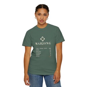 American Mahjong Set Tee, Tile Game Reference Shirt, Comfort Colors Christmas Gift image 7