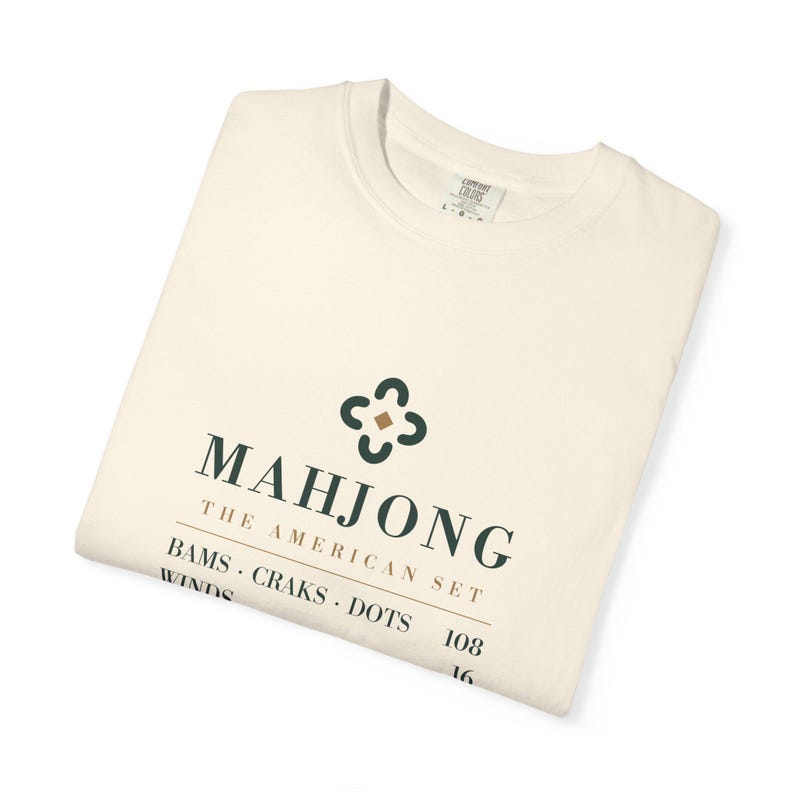 American Mahjong Set Tee, Tile Game Reference Shirt, Comfort Colors Christmas Gift image 4