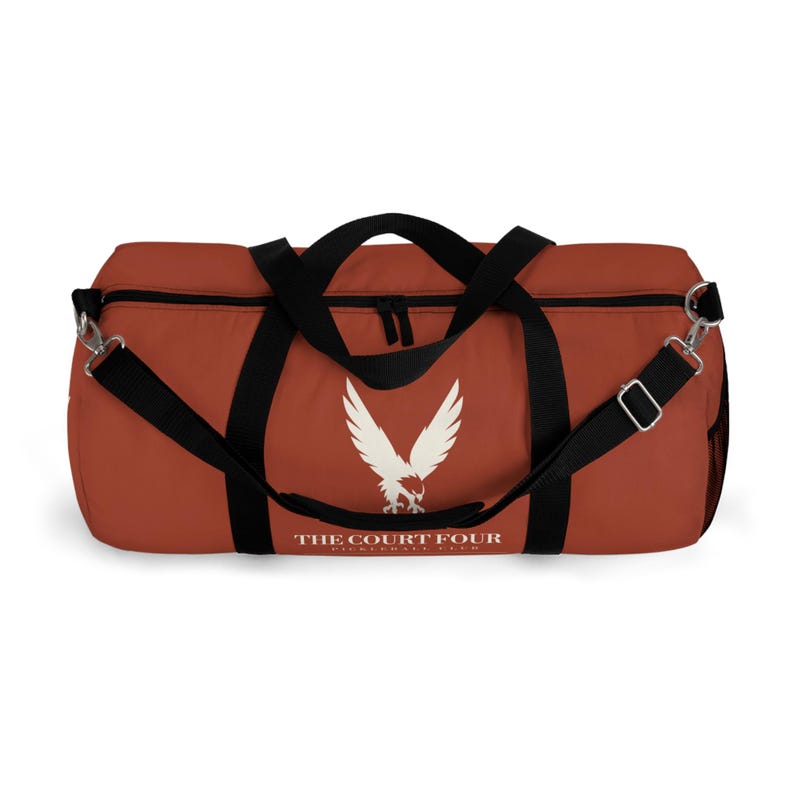 Personalisierte Pickleball-Sporttasche, Sporttasche mit individuellem Vereinsnamen, Erne Club-Wappen, große 23-Zoll-Wochenend-Reisetasche, Geschenk für Spieler Bild 14